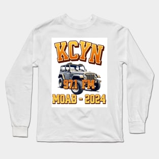 Moab 2024 - KCYN 97.1 FM Long Sleeve T-Shirt